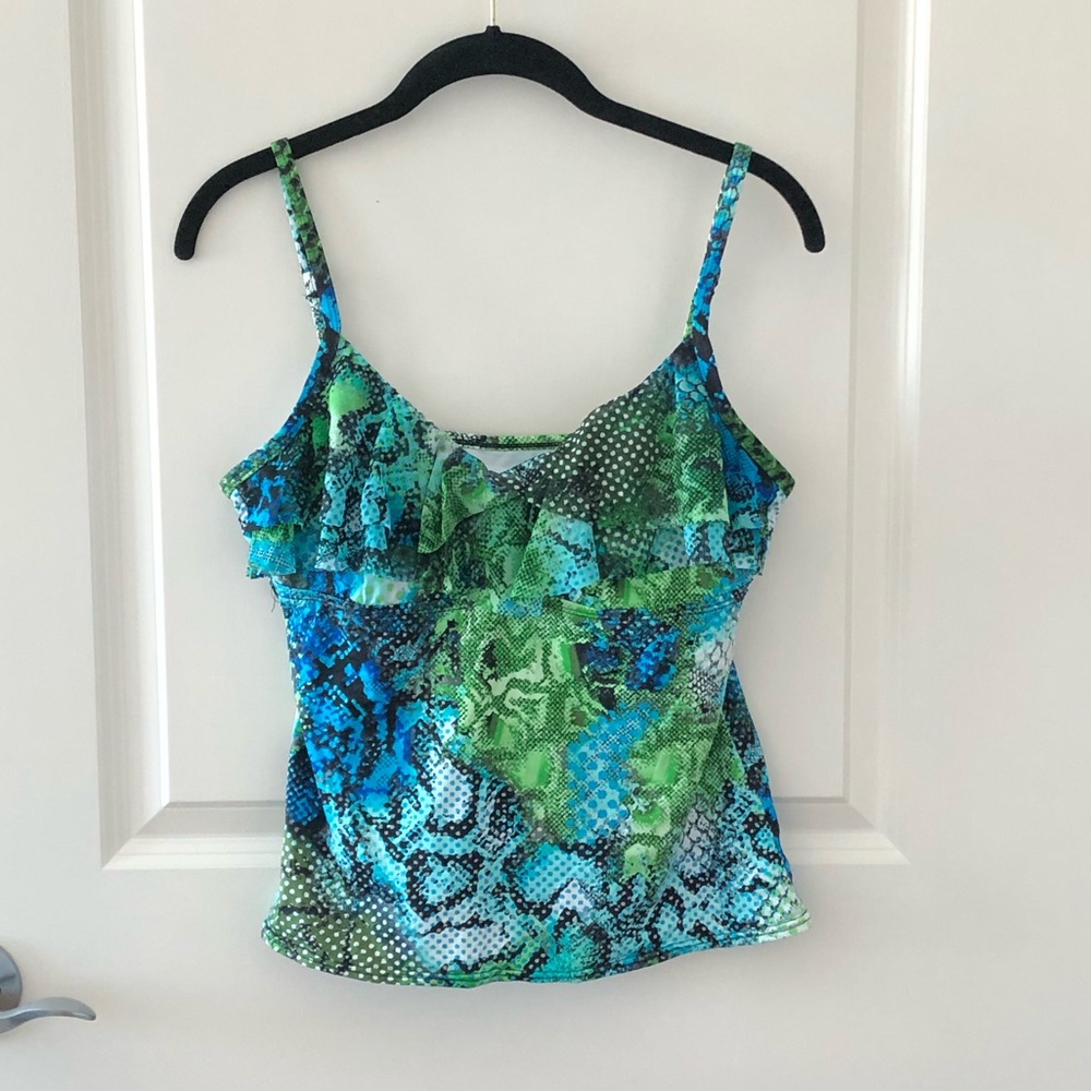Kenneth Kole Reaction Multicolored Tankini